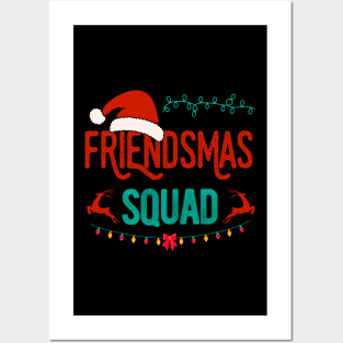 Friendsmas Christmas Crew Posters and Art
